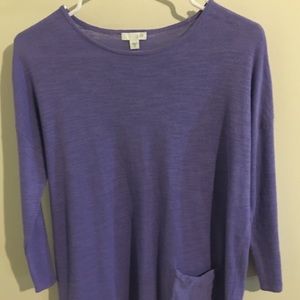 j. jill purple sweater